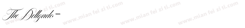 The Dellgado字体转换